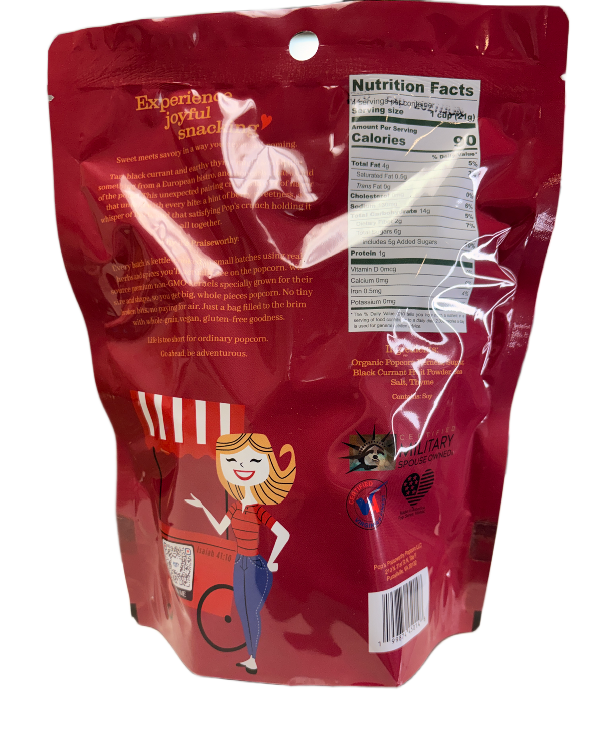 Currant Thyme (snack size only)