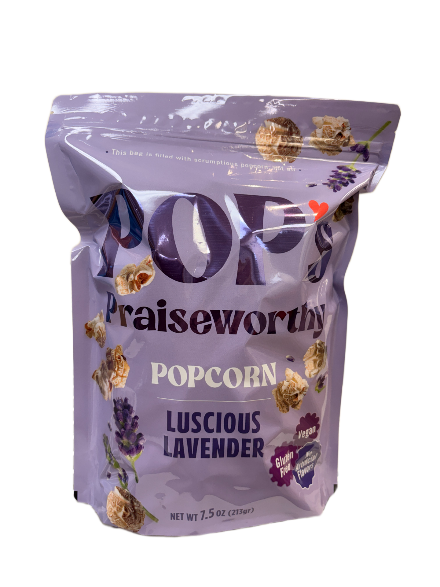 Pop's Luscious Lavender Popcorn