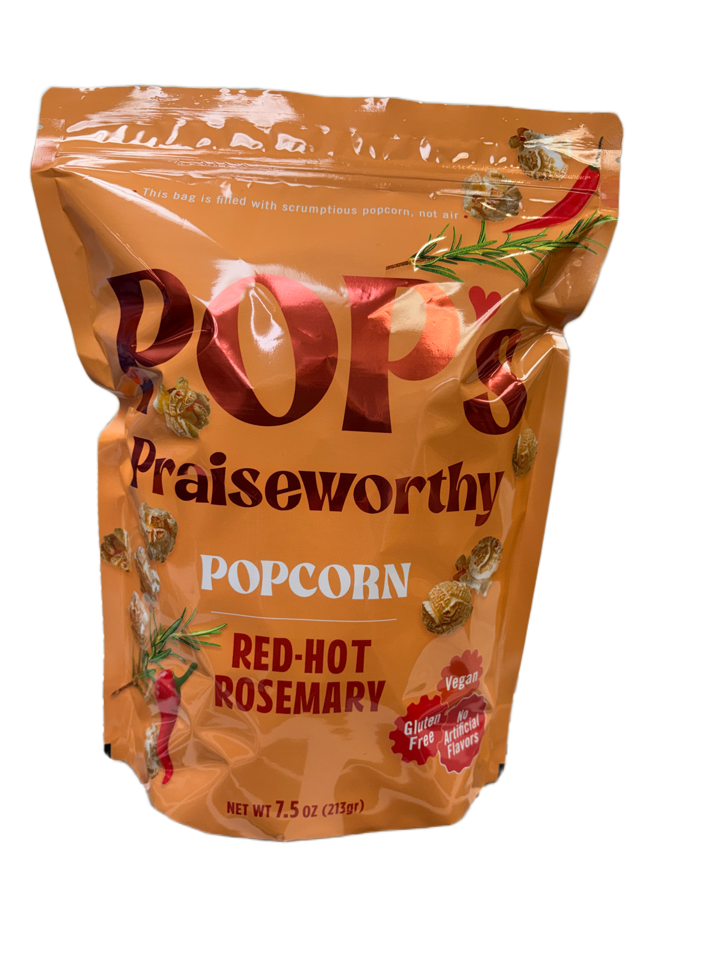 Pop's Red-Hot Rosemary Popcorn