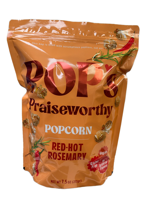 Pop's Red-Hot Rosemary Popcorn