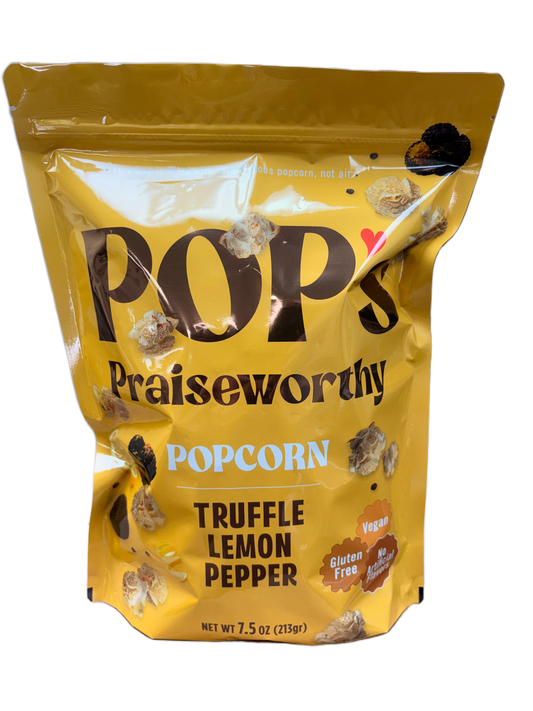Pop's Truffle Lemon Pepper Popcorn