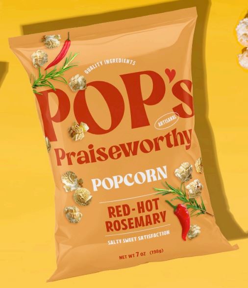 Pop's Red-Hot Rosemary Popcorn